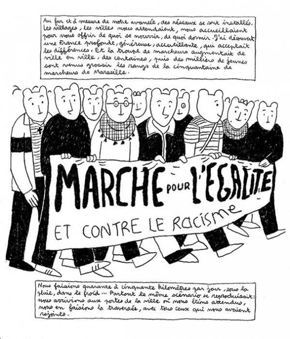 Les affiches de la Marche pour l galit et contre le racisme de