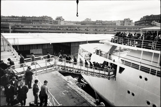 Marseille, arrivée de Fred Scamaroni de Corse, 18/10/1970