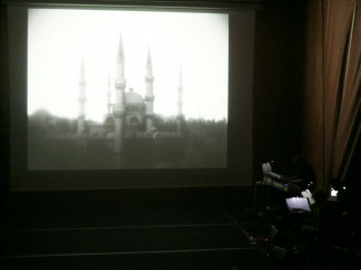 Ciné concert, Jalma la double. Photo Awatef Bouchet © Cité nationale de l'histoire de l'immigration