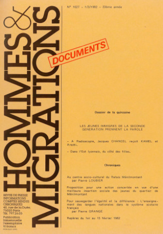 H&M documents n°1027, 1er mars 1982