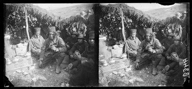 Albert Samama-Chikli, Devant Verdun, Ravin des Vignes, cantonnement de troupes marocaines. 13 mars 1918